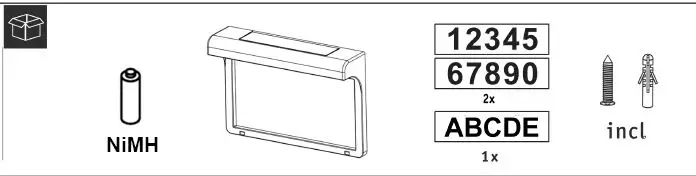 Paulmann-953.88-Solar-House-Number-Light-FIG 1