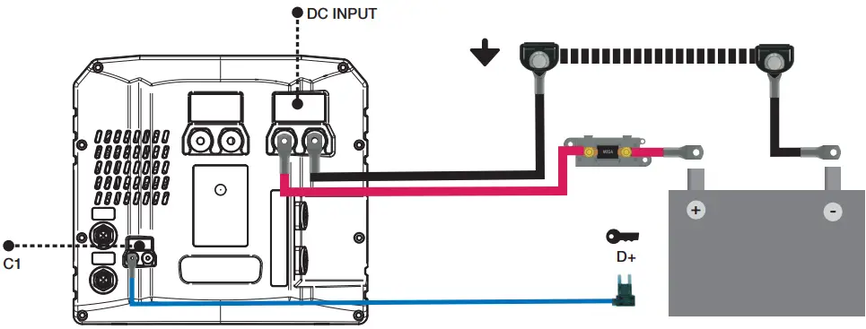 CHARGING FROM ALTERNATOR