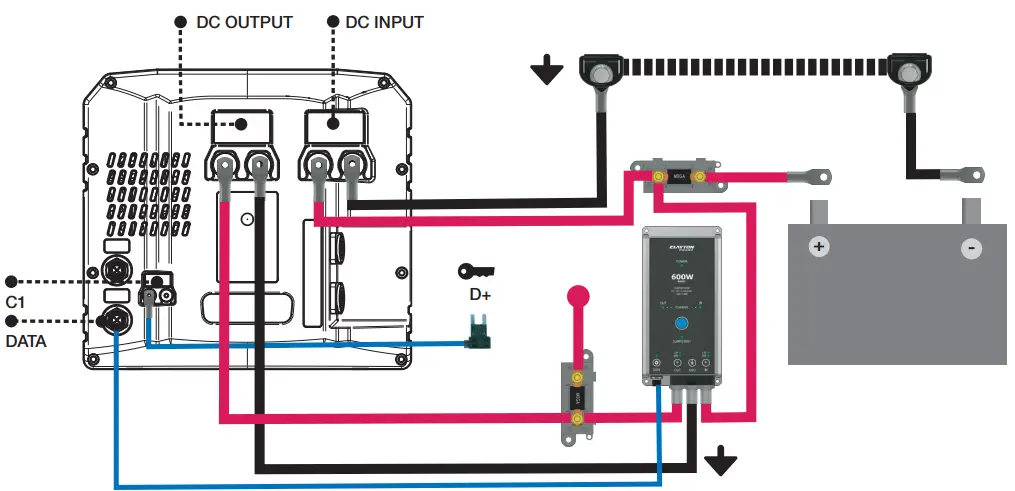CHARGING FROM ALTERNATOR
