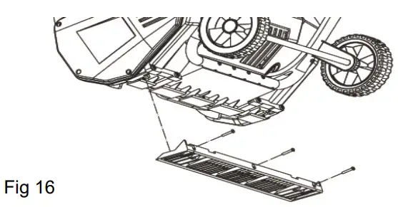 Replacing the scraper
