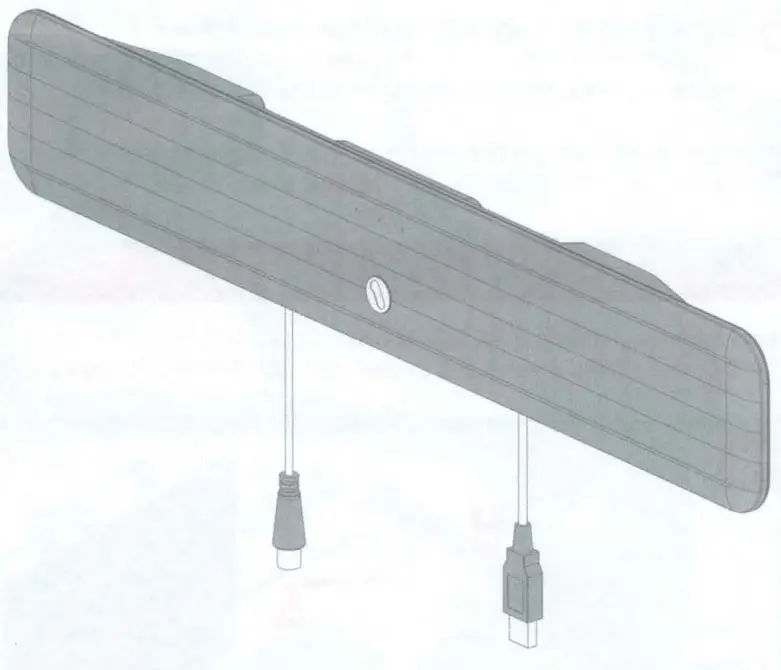 ONE FOR ALL 14426 Amplified Indoor Bar HDTV Antenna-