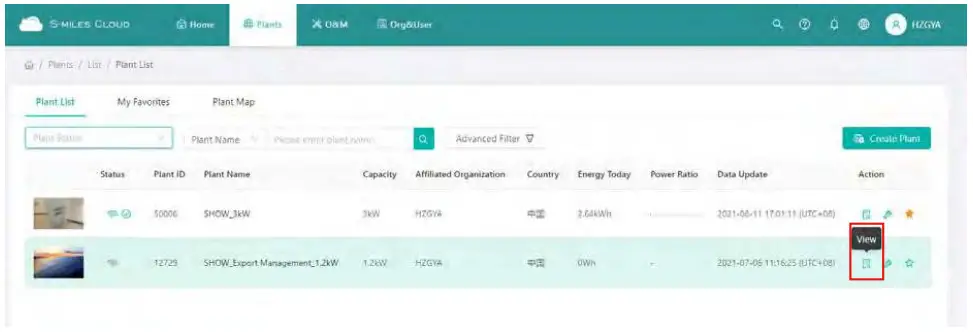 hoymiles S-Miles Cloud Monitoring Platform Software - fig5