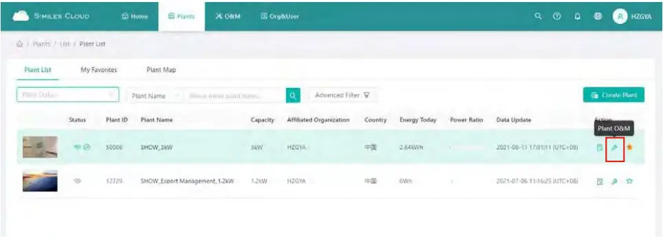 hoymiles S-Miles Cloud Monitoring Platform Software - fig6