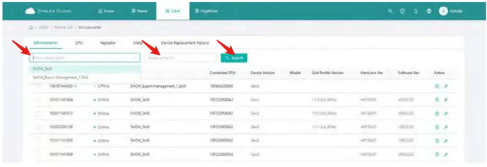 hoymiles S-Miles Cloud Monitoring Platform Software - fig9