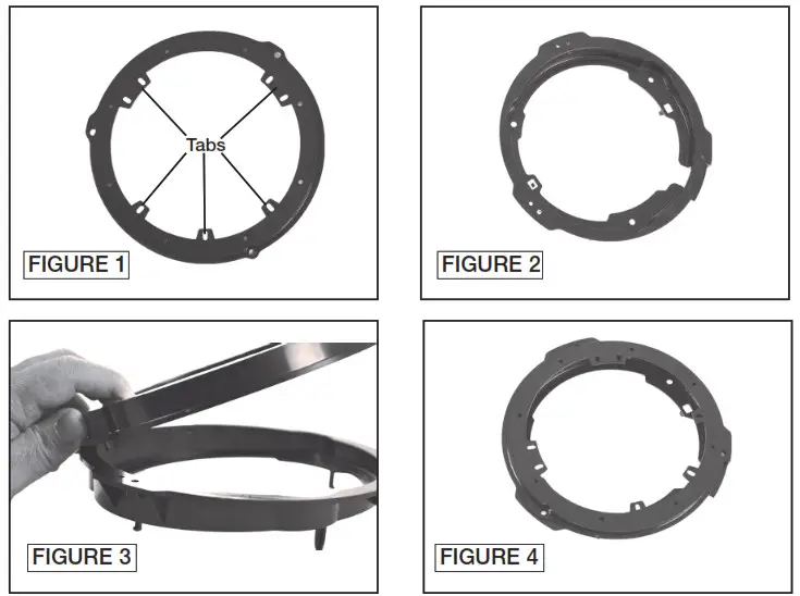 CRUICHFIELD 82-5604 Speaker Mounting Brackets