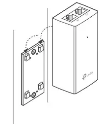 tp-link AC1200 Indoor Outdoor Access Point - Mounting the PoE Adapter 2