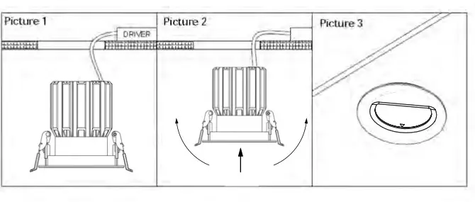 MONDOLUX MD16 Taranto Wall Washer Downlight - 2