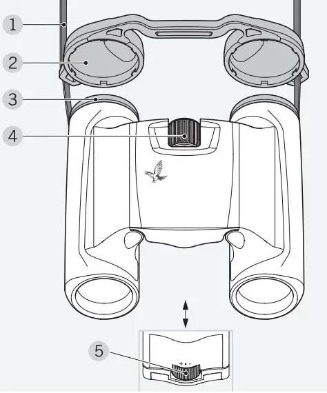 SWAROVSKI PO-1E2LBA-02 8x25 CL - OVERVIEW