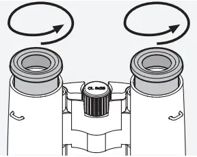 SWAROVSKI PO-1E2LBA-02 8x25 CL - Use without
