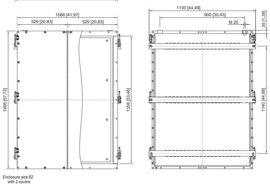 R STAHL 8280A Ex d Cabinet Empty Enclosure EXpressure e 8280A-fig10