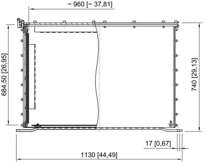 R STAHL 8280A Ex d Cabinet Empty Enclosure EXpressure e 8280A-fig7
