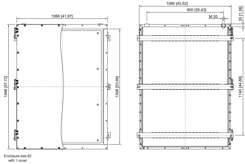 R STAHL 8280A Ex d Cabinet Empty Enclosure EXpressure e 8280A-fig8