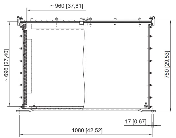 R STAHL 8280A Ex d Cabinet Empty Enclosure EXpressure e 8280A-fig9