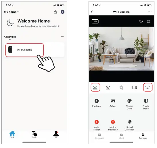 Brookstone-6904114-Wi-Fi-Camera-with-Tilt-and-Pan-FIG-12