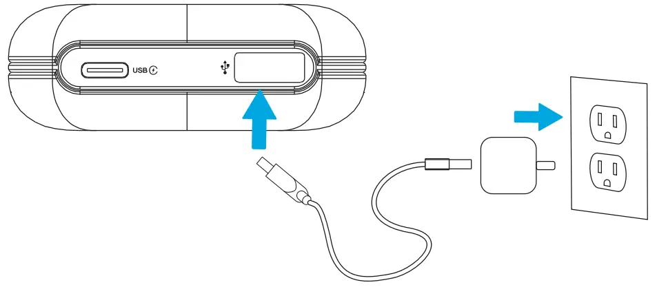 atomi AT1944 10K Battery Bank 10,000mAh Mini Power Bank with Dual Smart USB Ports - fig 1