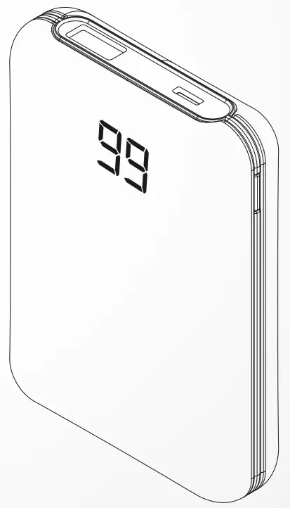 atomi AT1944 10K Battery Bank 10,000mAh Mini Power Bank with Dual Smart USB Ports - icon