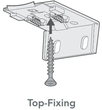 blinds 2go Pleated Blinds Energy Saving DuoShade Blinds - Fitting the brackets 1
