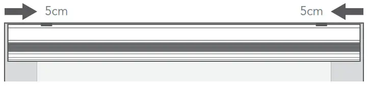 blinds 2go Pleated Blinds Energy Saving DuoShade Blinds - Fitting the brackets 3