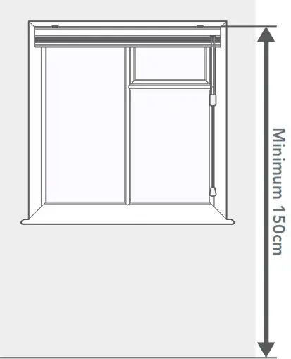blinds 2go Pleated Blinds Energy Saving DuoShade Blinds - Fitting the brackets 4
