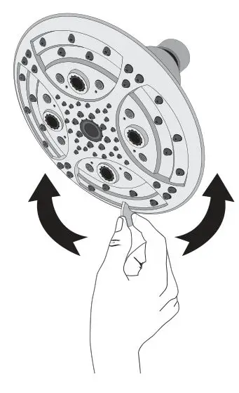 oxygenics 75688 Drench - EASY TWIST SPRAY SELECTION