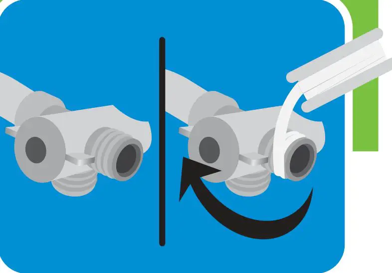 oxygenics 75688 Drench - Screw the diverter clockwise