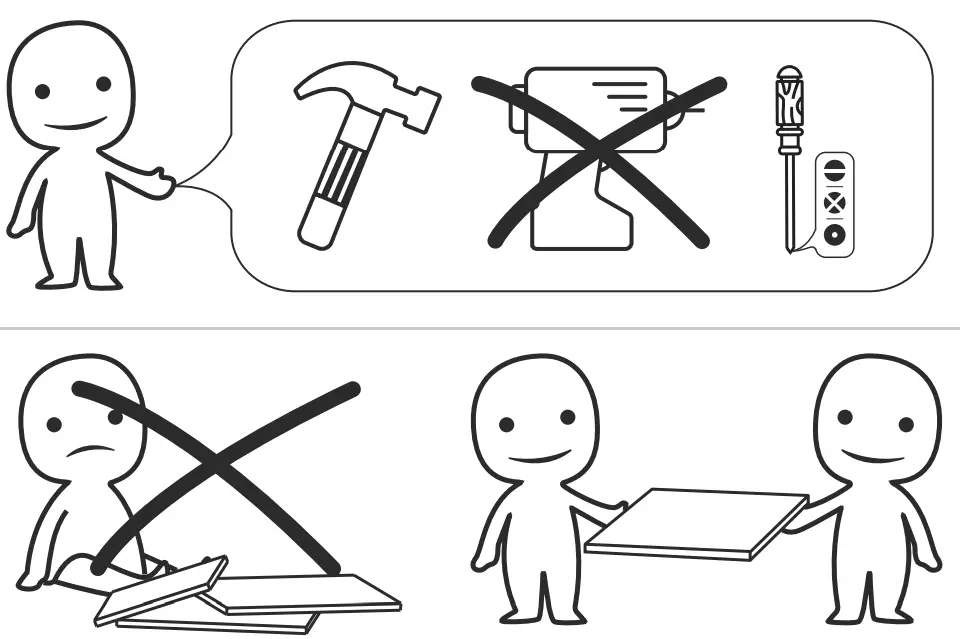 FUFU GAGA LJY-KF200147-01 White Nightstand in the Nightstands Department - Fig 1