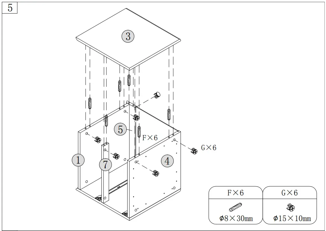FUFU GAGA LJY-KF200147-01 White Nightstand in the Nightstands Department - Fig 12