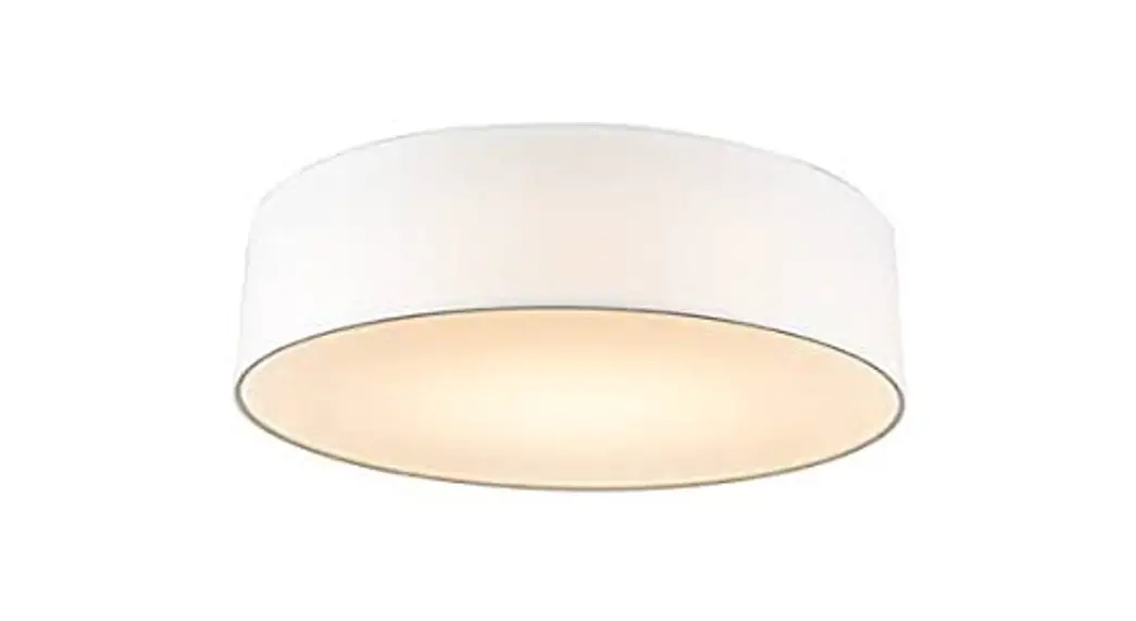 Qazqa Drum Cl Led Series Modern Led Ceiling Lamp 1 Light Ø 400 Mm Instruction Manual