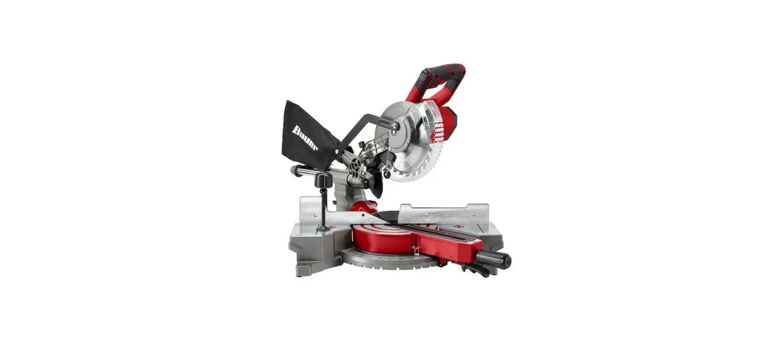 Bauer 2174c-bs Single Bevel Sliding Miter Saw Owner's Manual