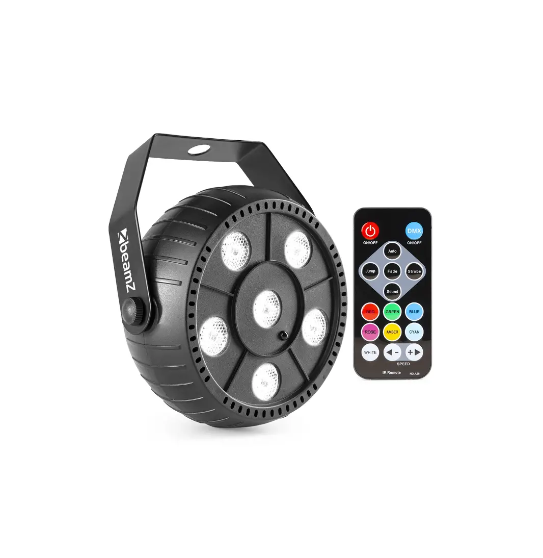 Beamz Plp12 Wireless White Led Strobe Light With Rechargeable User Manual