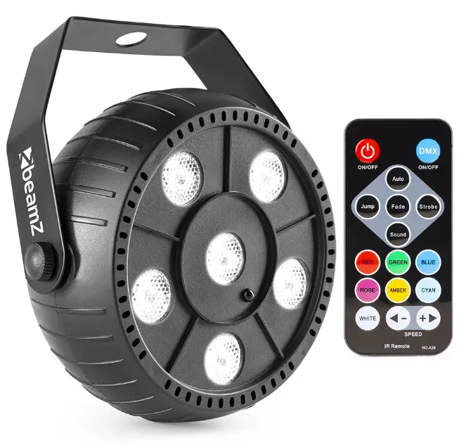 beamZ PLP12 Wireless White LED Strobe Light with Rechargeable