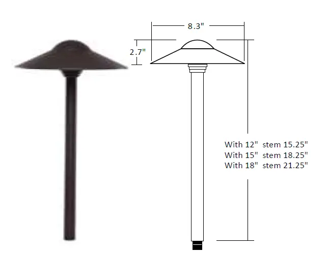 Sollos-PDO083-8-3-Inch-Dome -Path-Light-01