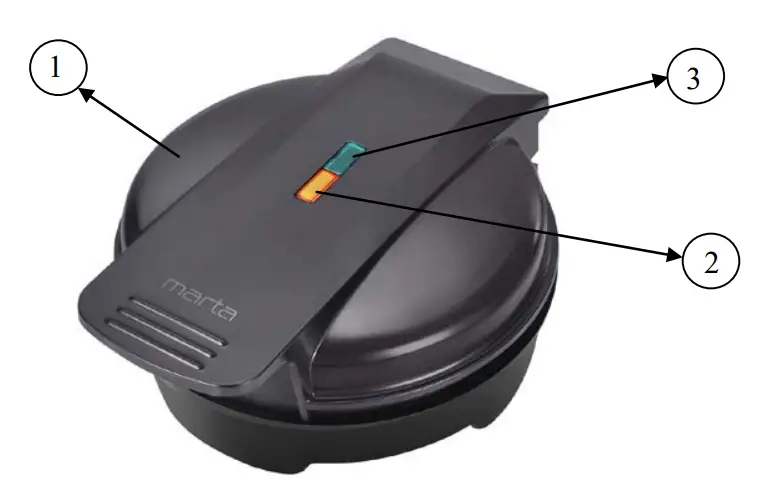 marta-MT-1760-Waffle-Maker-fig-1