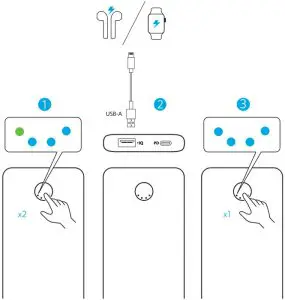 Charging Your Bluetooth Earphones or Smart Watches