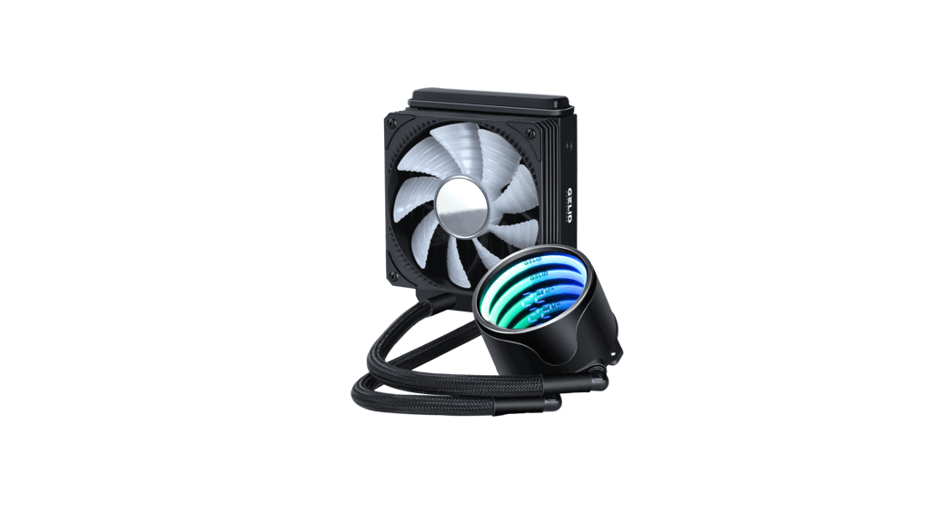 Gelid Liquid 120 Am5 Compatible High Quality Sleeve Tubing User Guide