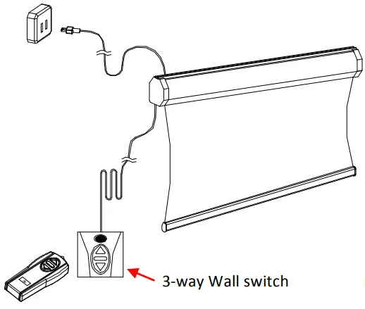 ELITE SCREENS VMAX 2 Series Electric Motorized Projection Screen - Wall Switch