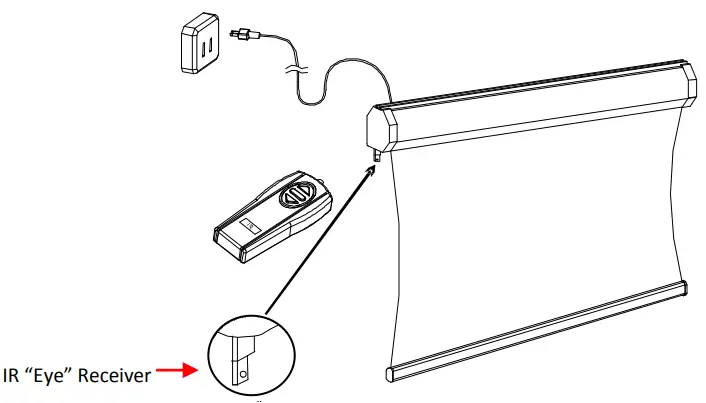 ELITE SCREENS VMAX 2 Series Electric Motorized Projection Screen - Wall Switch2