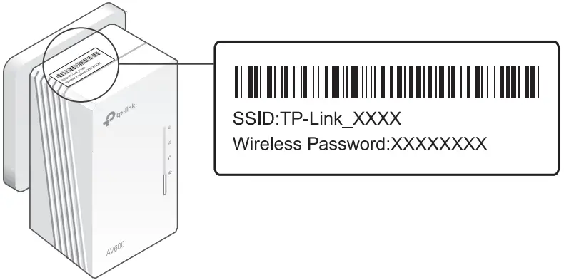 tp-link TL WPA4220 300Mbps Wi-Fi Range Extender - Bre code