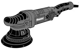 BAUER 56367 20mm Long-Throw Random Orbit
