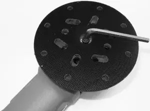 BAUER 56367 20mm Long-Throw Random Orbit- Backing Pad