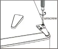 Nelo 48L White Bar Fridge 744046 - Reverse Door 2