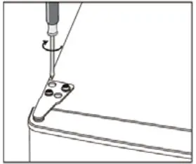 Nelo 48L White Bar Fridge 744046 - Reverse Door 7