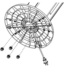 Lasko FH610 Tower Heater Fan with Remote Control - Assembly3