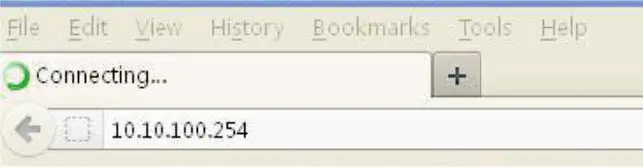 IP Address in Web Browser