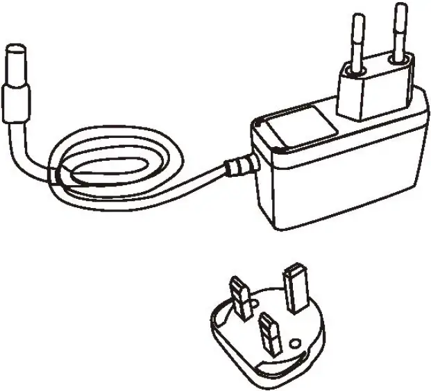 Power Adapter with European or British Plug