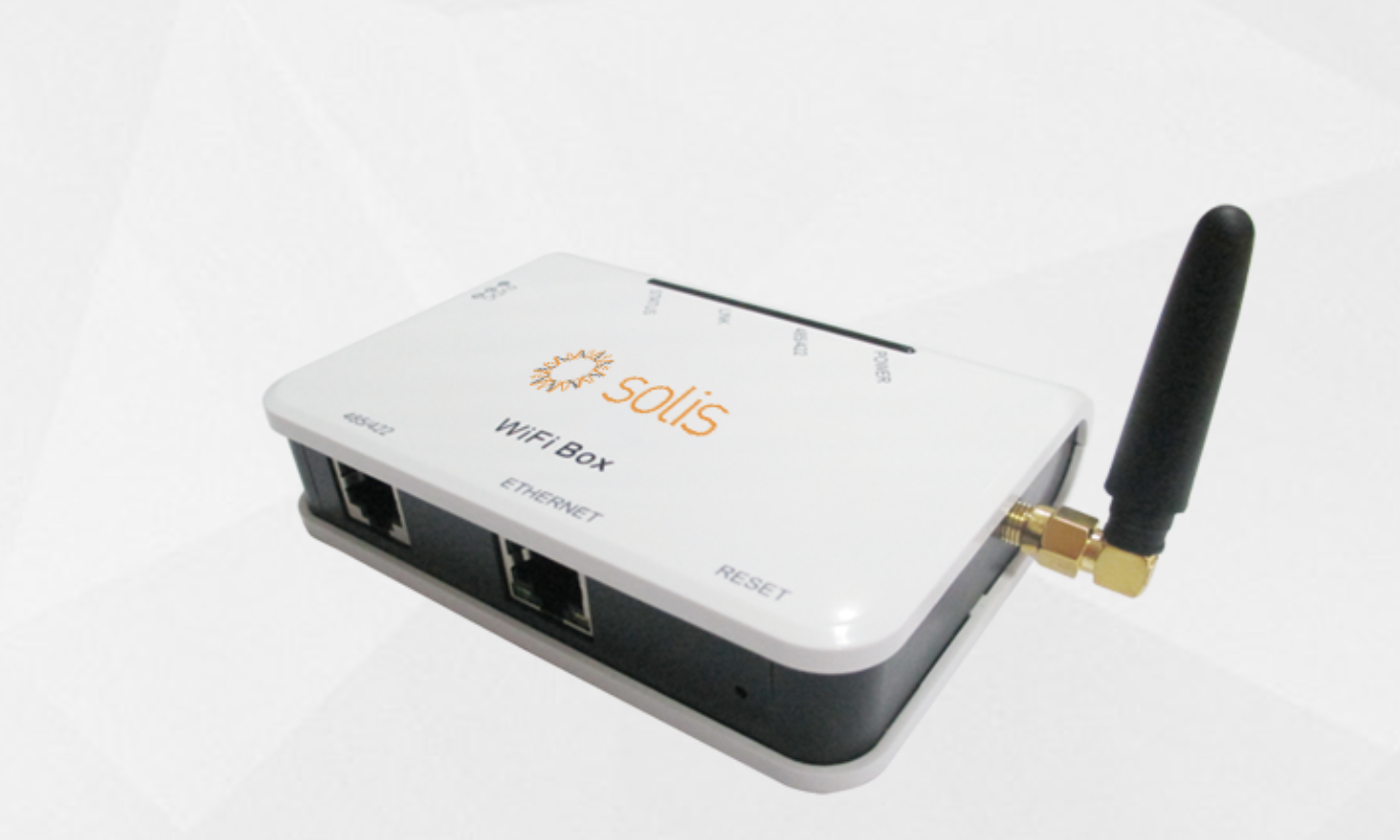 Solis Gl-we01 Wifi Data Logging Box User Guide