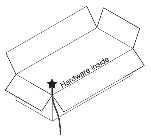 GYMAX SINGLE SUNLOUNGER - Hardware inside