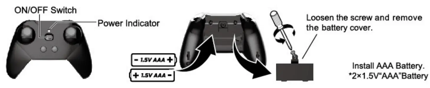 Huang Bo Toys Factory HB SY16 24 RC Remote Control Cars - controlar batteries