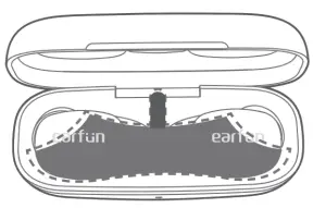 earfun TW303R Free Pro 2 ANC Wireless Earbuds - charging