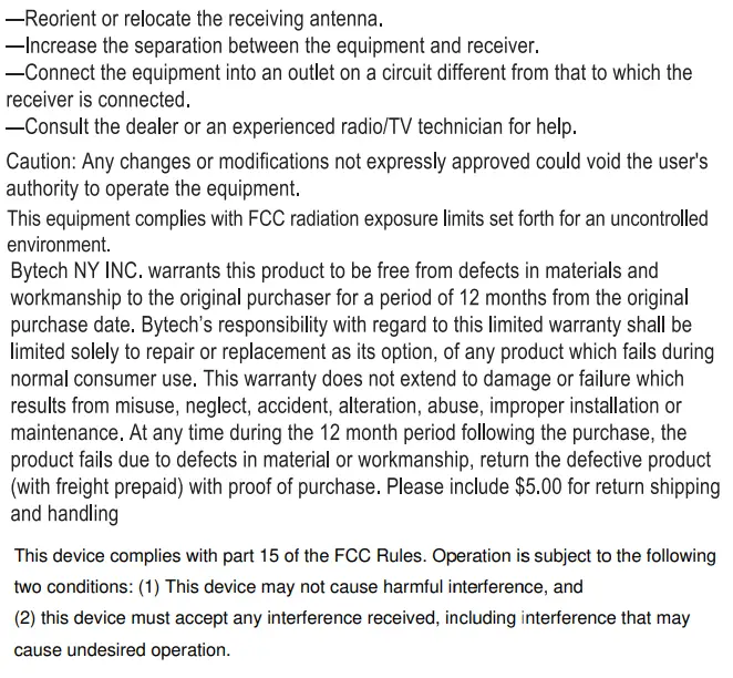 BYTECH BY-AU-BS-173-BK Karaokeglow Color Changing Wireless Speaker fig3